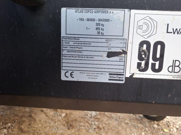 Atlas Copco – mobilni kompresor