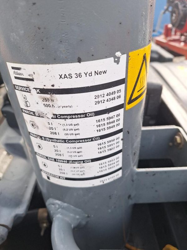 Atlas Copco – mobilni kompresor