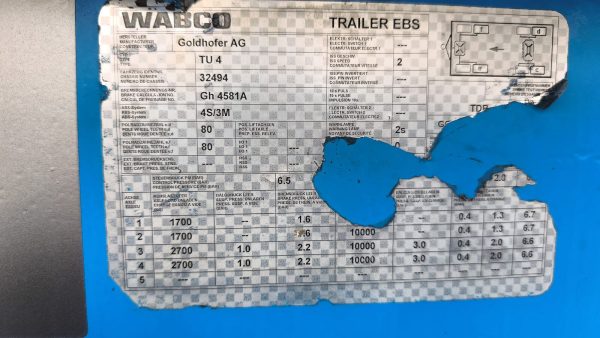 Goldhofer – prikolica s niskim utovarnim prostorom