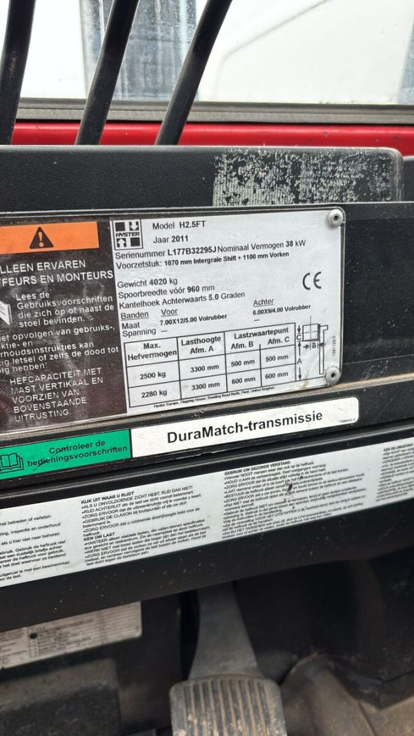 Hyster – plinski viličar – 25