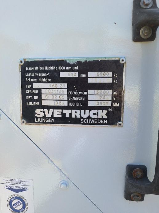 Svetruck-Kalmar rukovatelj kontejnerom
