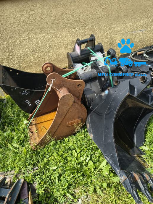 Excavator buckets, 1 - 5 t