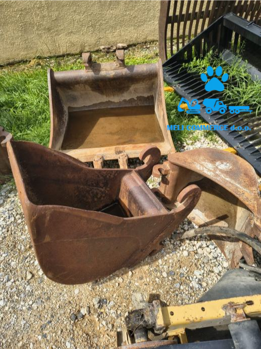 Excavator buckets, 1 - 5 t