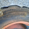 Rimmed tires for telescopic