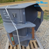 Excavator basket for concrete